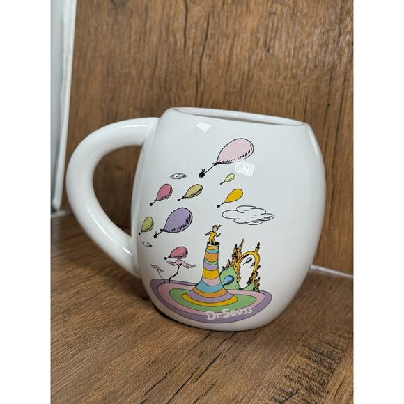 Dr Seuss Mug “OH THE PLACES YOU'LL GO!” White Ceramic Coffee Cup - Picture 2 of 5